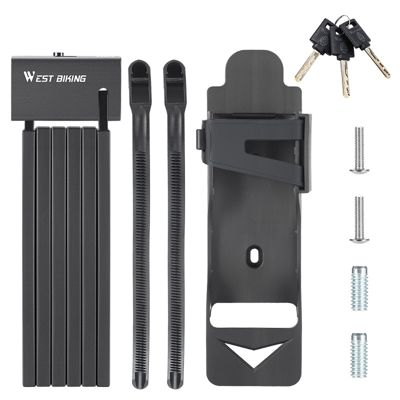 WEST BIKING YP0705096 Folding Bike Combination Lock Anti Theft Bicycle Lock ART Certified WEST BIKING YP0705096 Folding Bike Combination Lock Anti Theft Bicycle Lock ART Certified